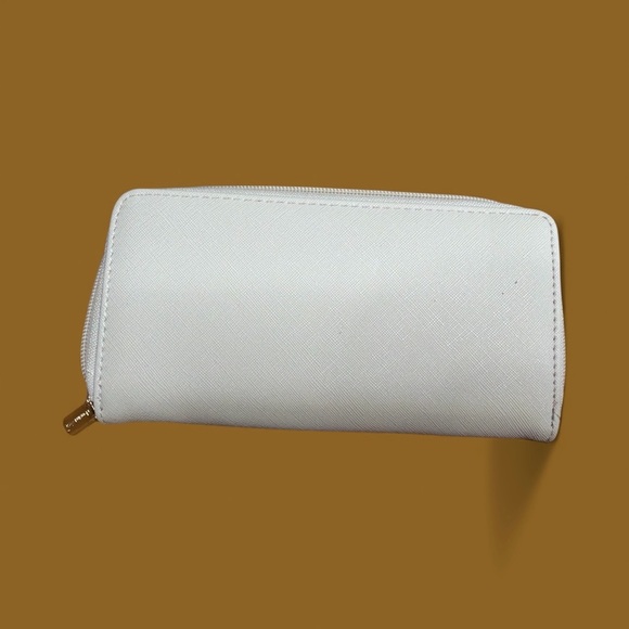 Montana West Cream Zip-Around Wallet - Picture 3 of 4